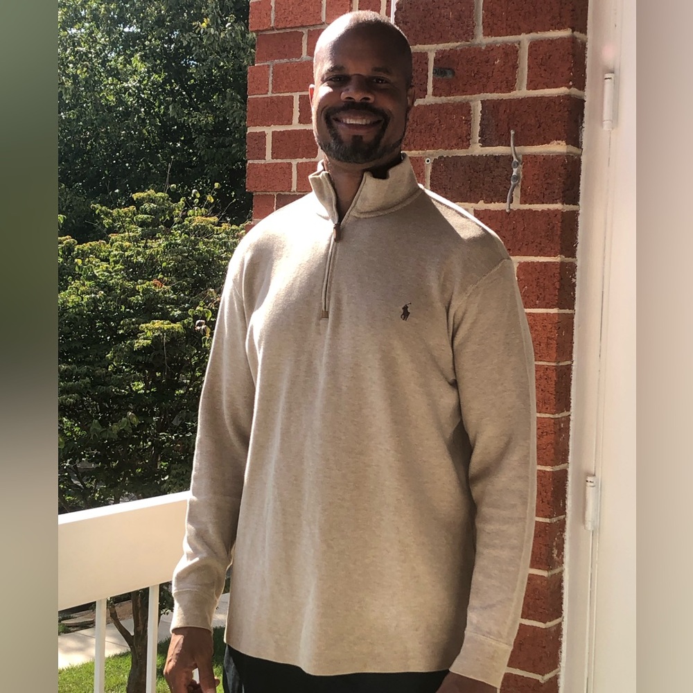 Ralph Lauren Men's Half Zip-Up Sweater - Picture 3 of 15